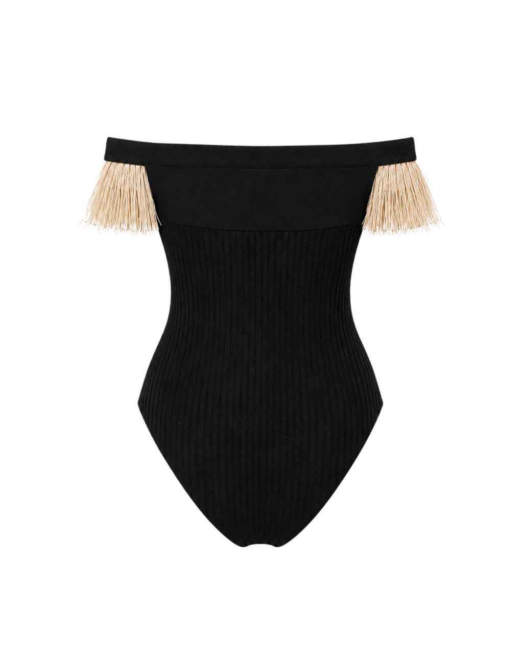 Body bustier POE ligne noire, vue de dos, collection HIVA Arona Paris