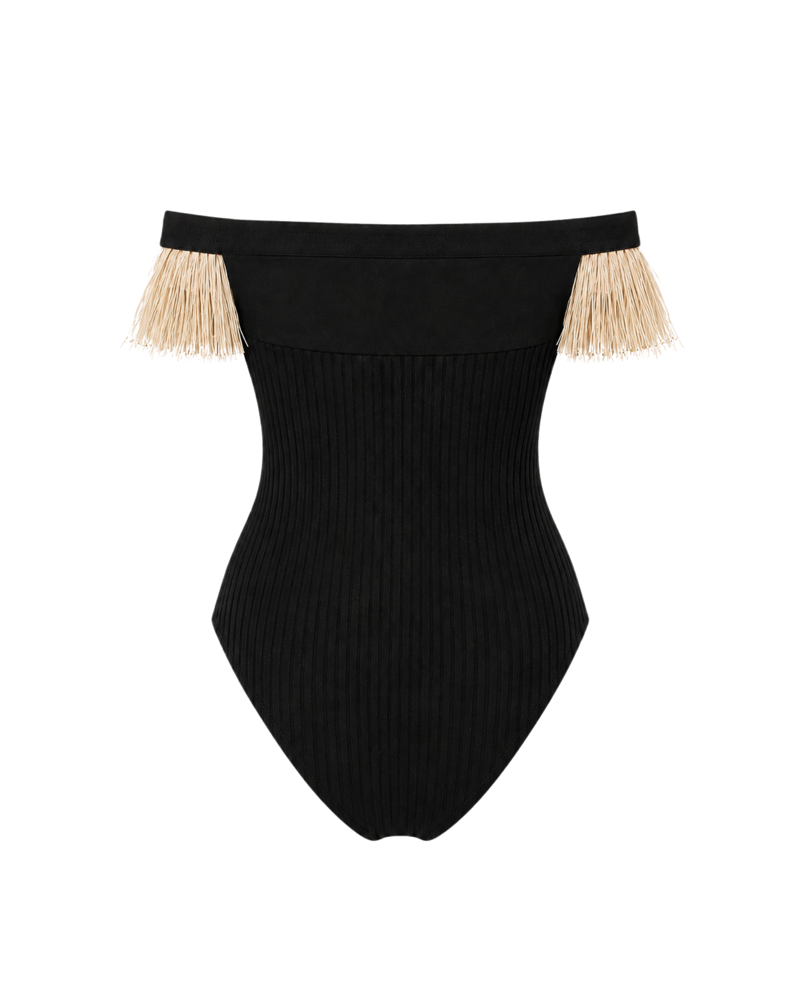 Body bustier POE ligne noire, vue de dos, collection HIVA Arona Paris