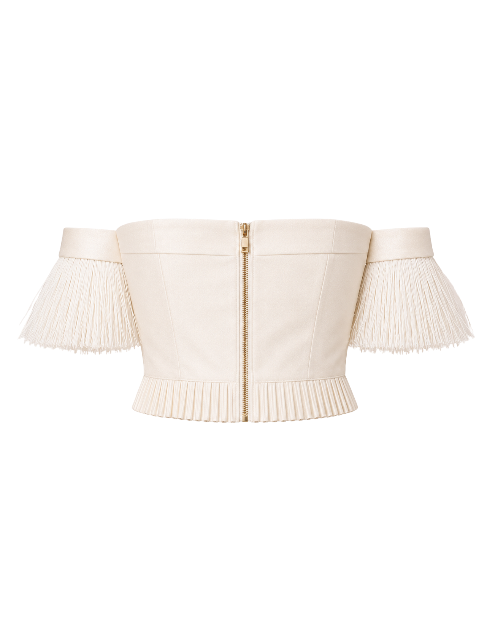 Bustier MARAMA ligne ivoire, vue de dos, collection HIVA Arona Paris