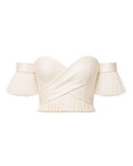 Bustier MARAMA ligne ivoire, vue de face, collection HIVA Arona Paris