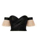 Bustier MARAMA ligne noire, vue de face, collection HIVA Arona Paris