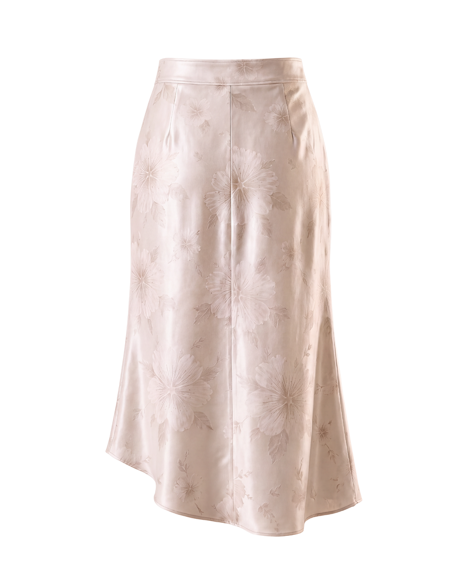 HEIANA Ivory Midi Skirt