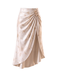 Jupe midi HEIANA Ivoire