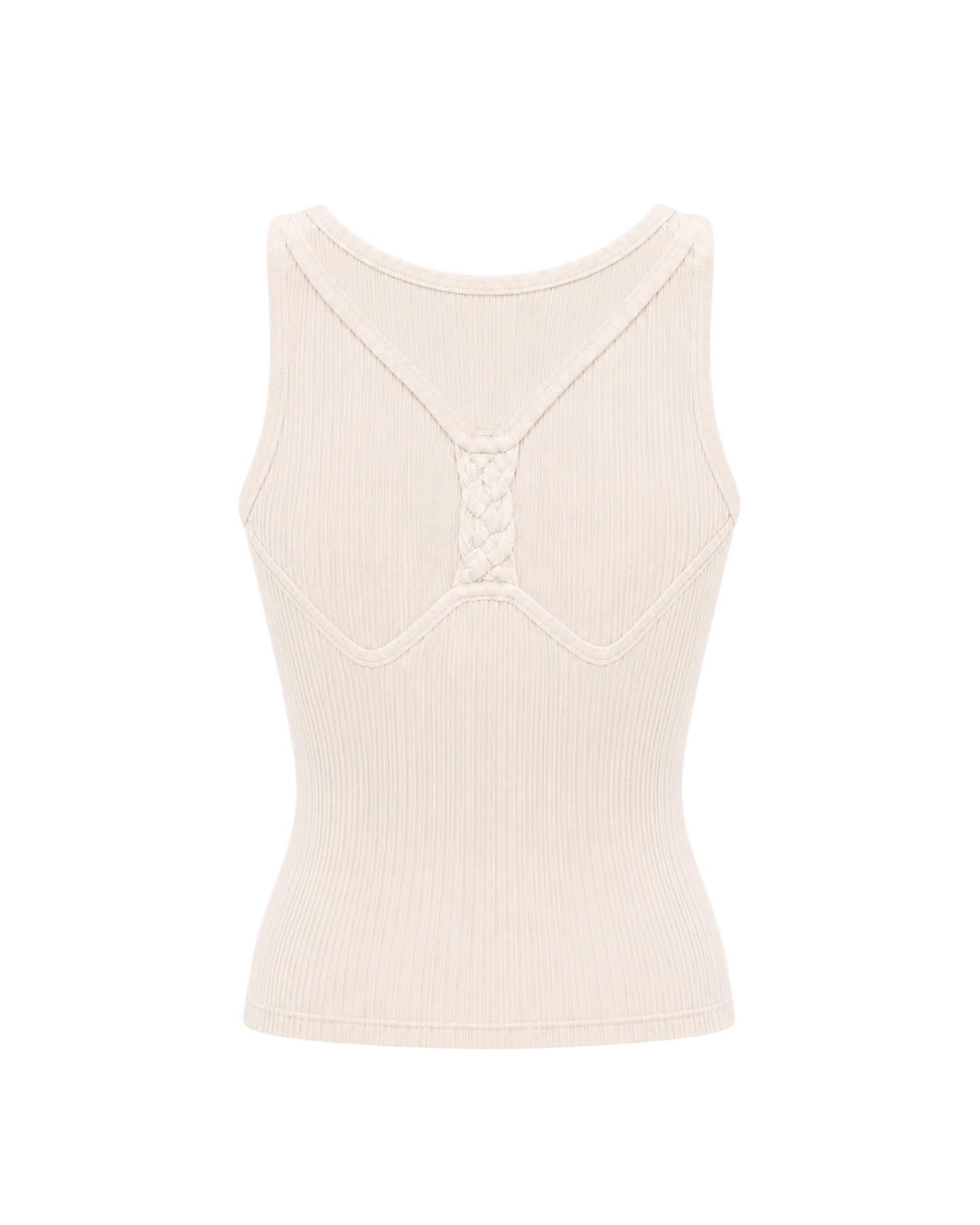 Top HEIANA ligne ivoire, vue de dos, collection HIVA Arona Paris