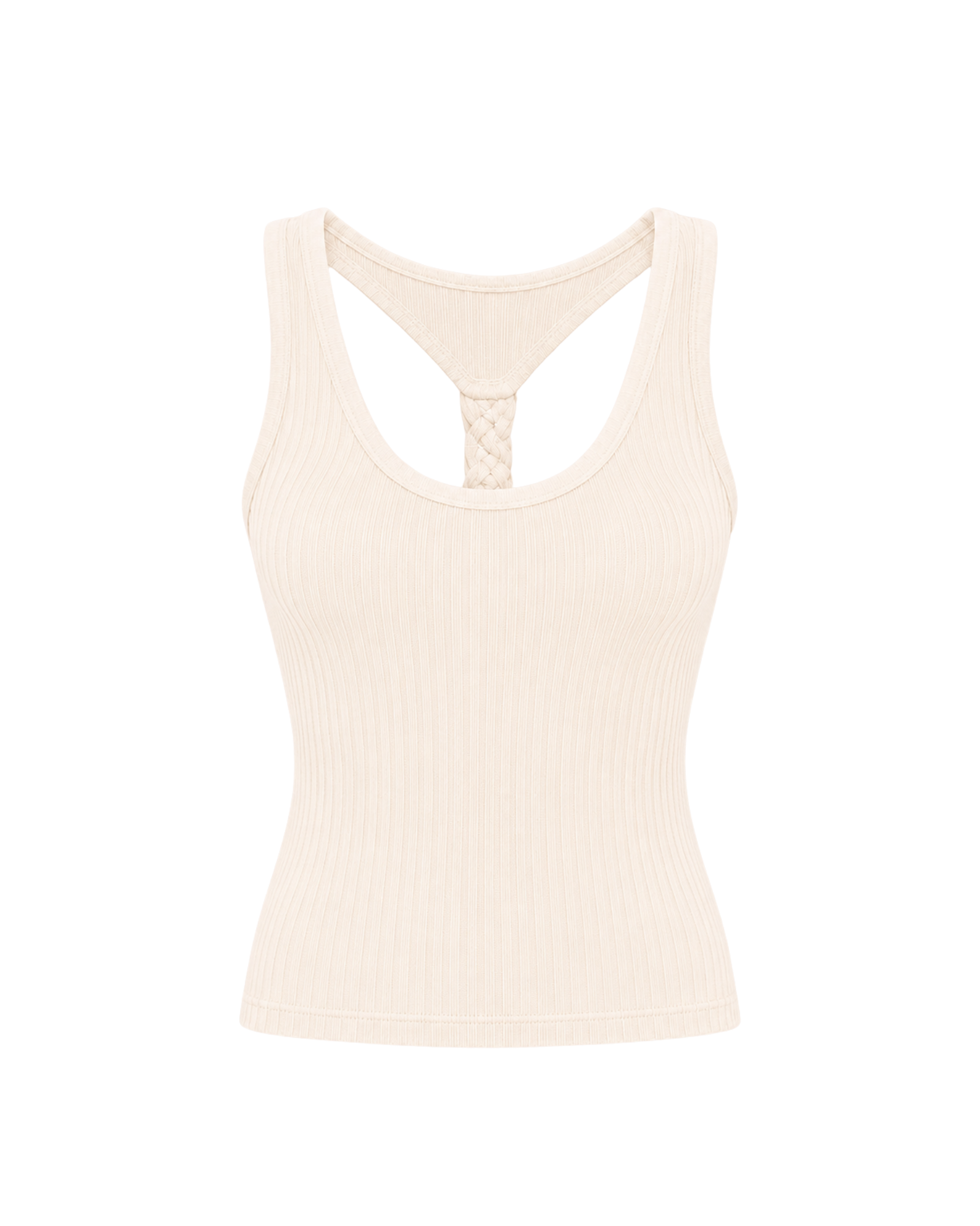 Top HEIANA ligne ivoire, vue de face, collection HIVA Arona Paris