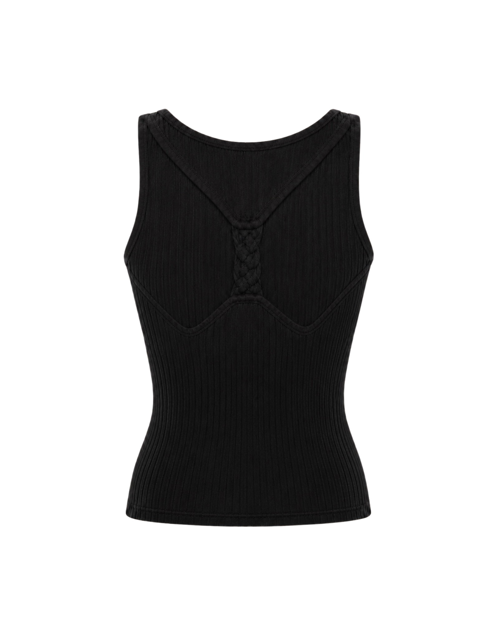 Top HEIANA ligne noire, vue de dos, collection HIVA Arona Paris