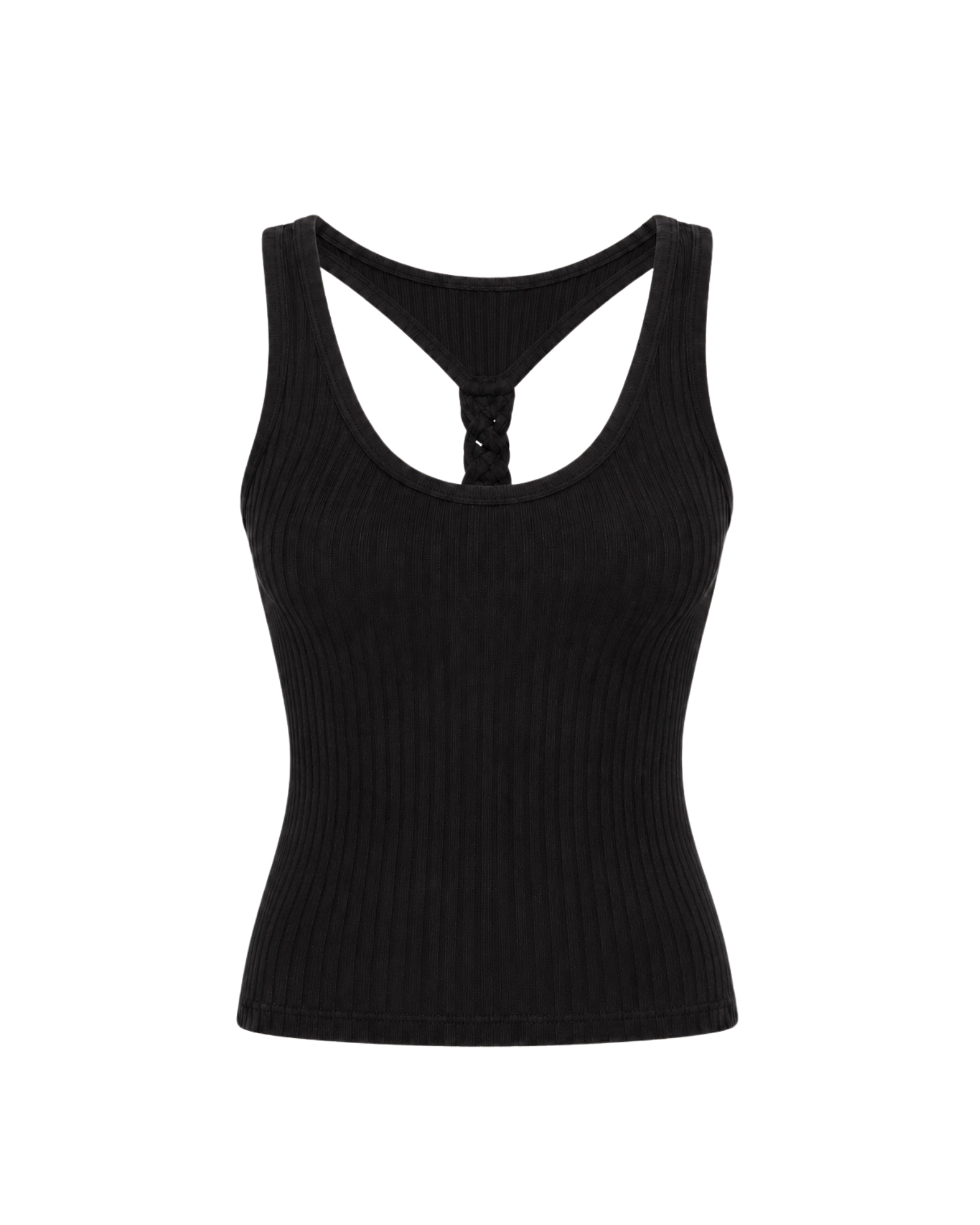 Top HEIANA ligne noire, vue de face, collection HIVA Arona Paris
